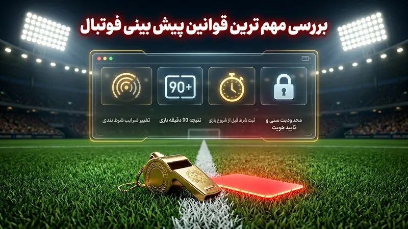 بررسی مهم ترین قوانین پیش بینی فوتبال
